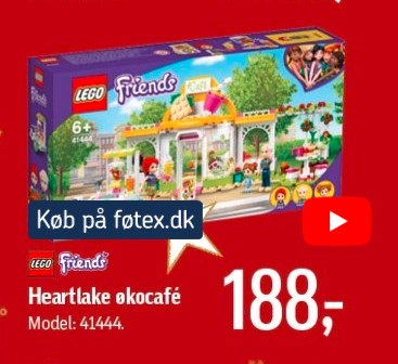 Cafe - lego 41444, set i føtex