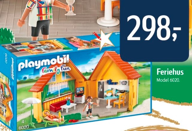 Playmobil feriehus, set i føtex