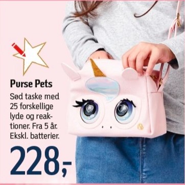 pursepets taske , set i føtex